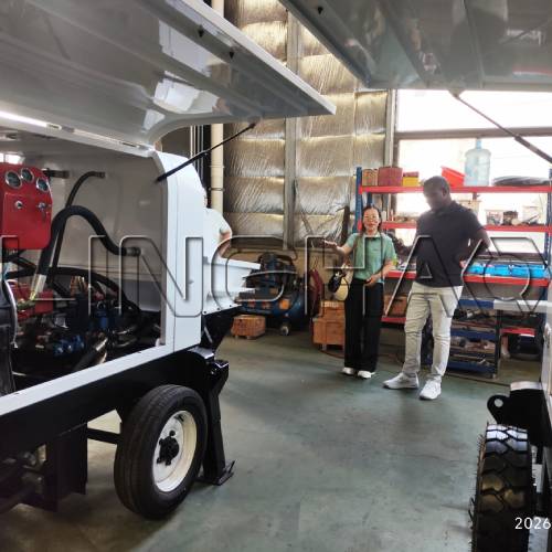 30 diesel trailer pump inspection at LINGHAO facility